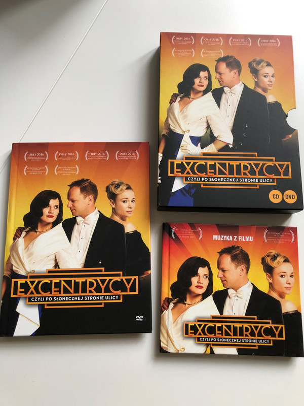 EXCENTRYCY – CZYLI PO SŁONECZNEJ STRONIE ULICY / DVD and Audio CD and Book Set (9788326823848)