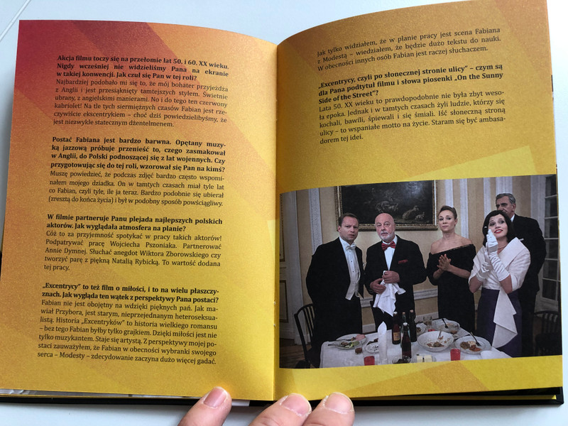 EXCENTRYCY – CZYLI PO SŁONECZNEJ STRONIE ULICY / DVD and Audio CD and Book Set (9788326823848)