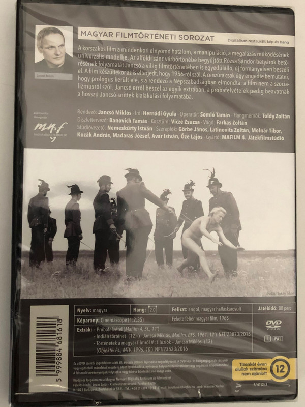 SZEGÉNYLEGÉNYEK – JANCSÓ MIKLÓS  FILMTÖRTÉNETI KLASSZIKUSOK  MaNDA DVD Video (5999884681618