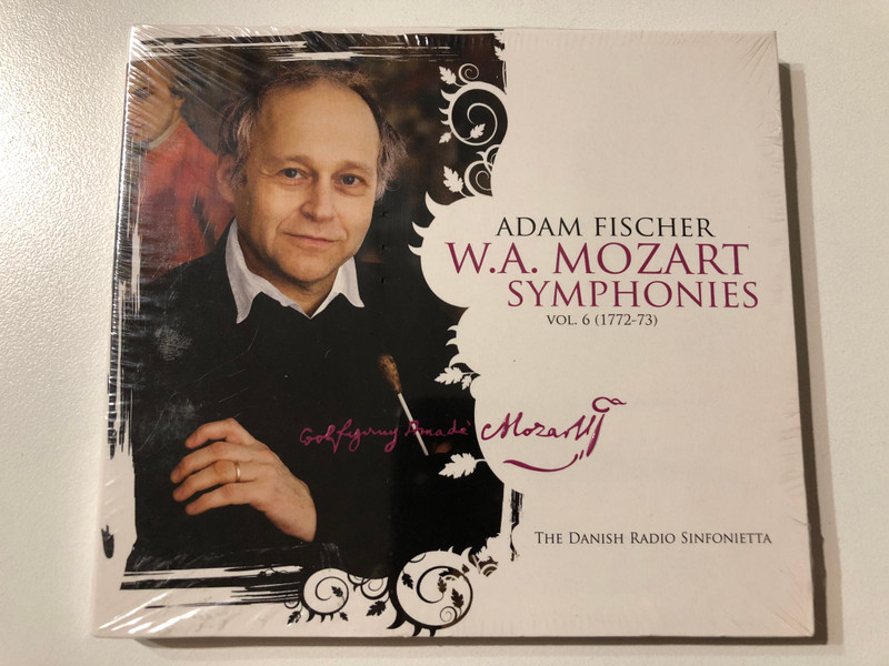 W.A. Mozart – Symphonies Vol. 6 (1772-73)  THE DANISH RADIO SINFONIETTA  Audio CD (747313154166)
