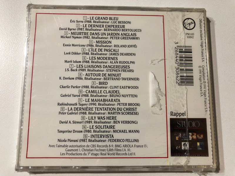 Studio II - 15 Themes Originaux  Audio CD (3268440308422)