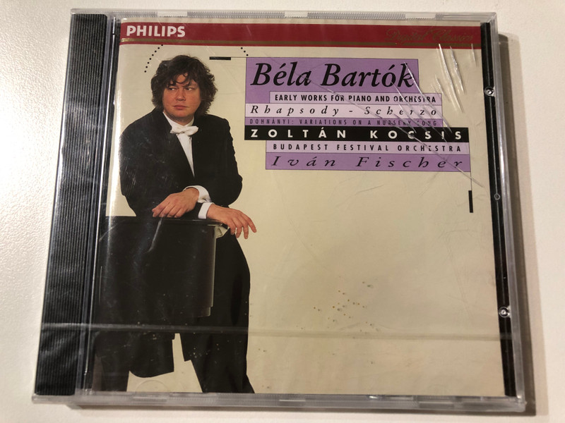 Béla Bartók Early Works for Piano and Orchestra  Philips Audio CD (028944647228)