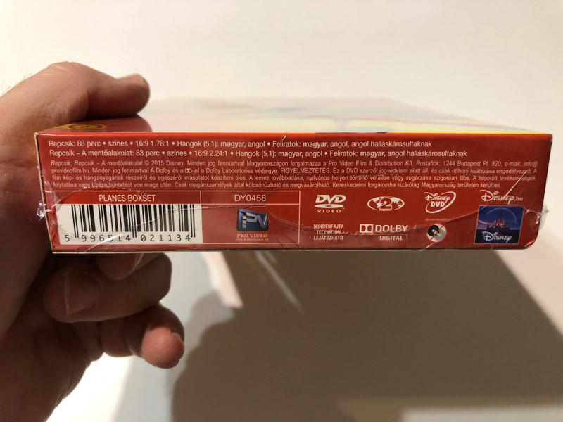 Disney Planes & Planes Fire & Rescue – 2-Movie Collection  Repcsik, Repcsik - A mentőalakulat  DVD Video (5996514021134)