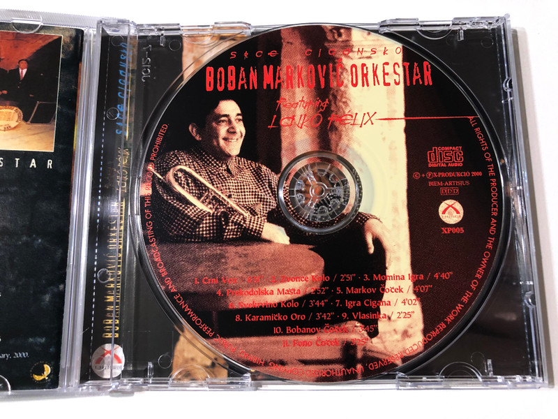 Boban Marković Orkestar - Srce Cigansko / Featuring LAIKO FÉLIX / Audio CD (5998498174820)