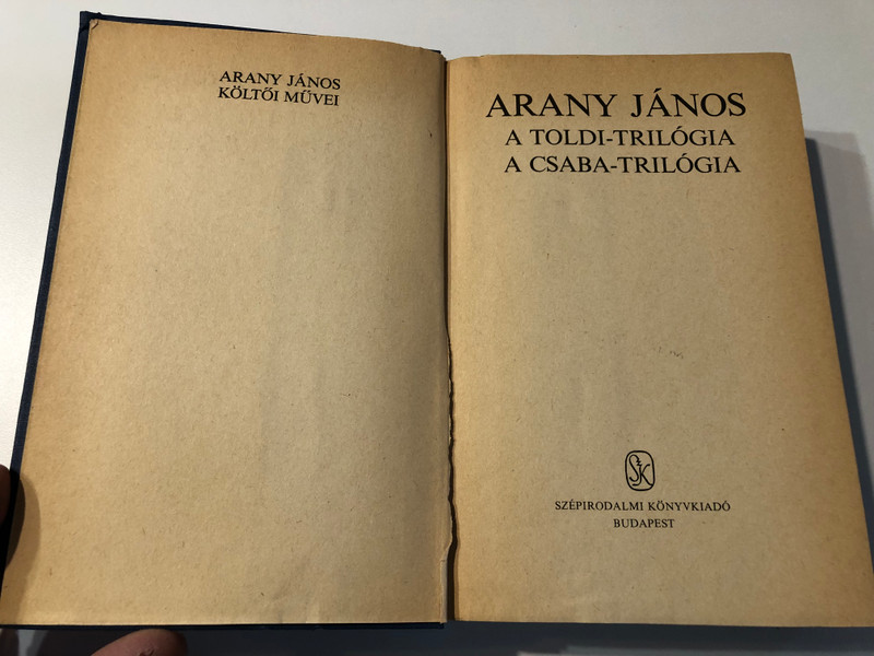 János Arany's Poetic Works Collection (1981 Edition) | 3-volume set (963151286X)