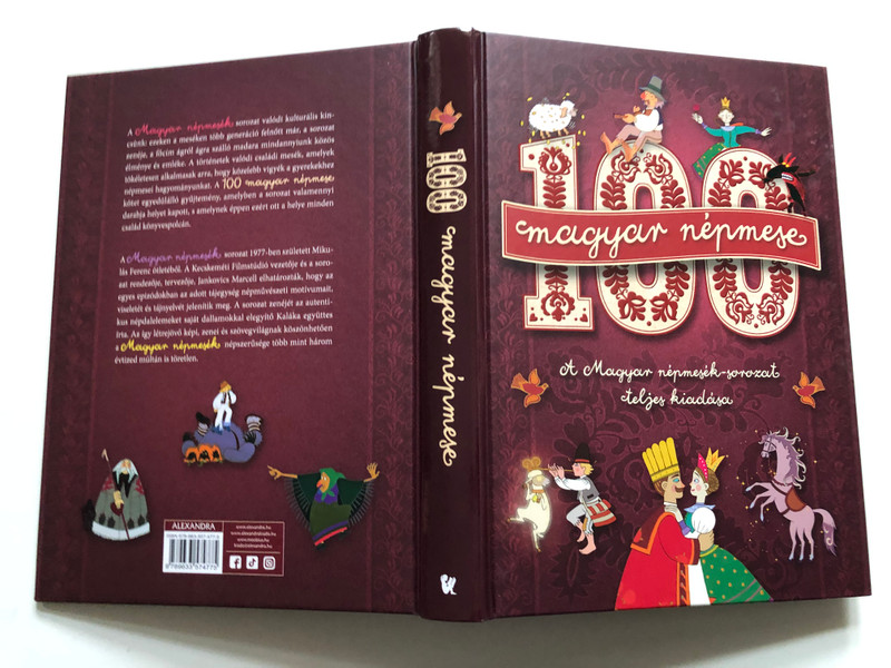 100 Hungarian Folk Tales - Complete Collection of Magyar Népmesék Series (9789633574775)