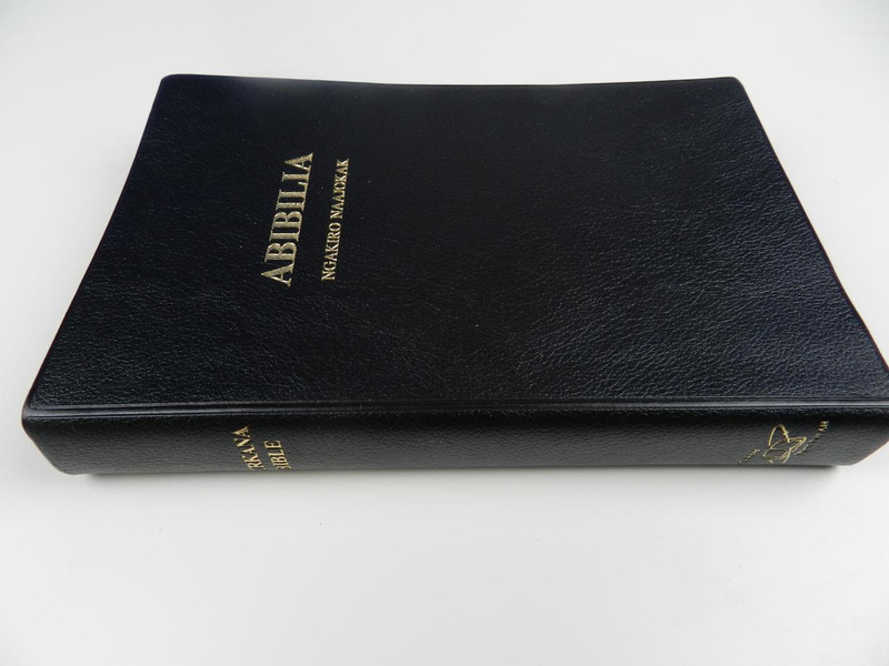 Turkana Language Bible – Black Leatherette Red Edges / Abibilia: Ngakiro Naajokak