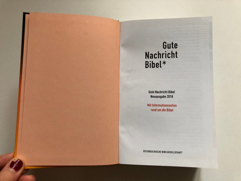 Gute Nachricht Bibel (Good News Bible) - 2018 New Edition (9783852054179)
