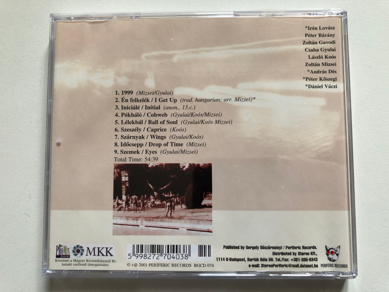 AT Ensemble – Archivum  Featuring Irén Lovász  Audio CD (5998272704038