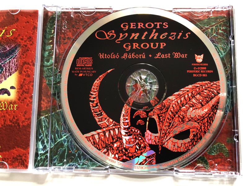 GEROTS Synthezis Group / Utolsó Háború (Last War) / Audio CD (5998272703840)