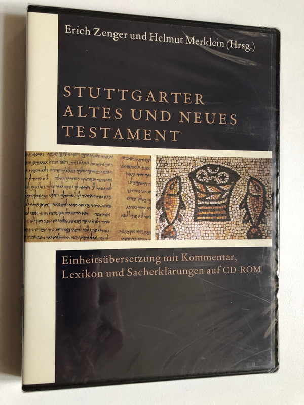 Stuttgarter Altes und Neues Testament CD-ROM  Comprehensive Bible Study with Commentary (9783460010161