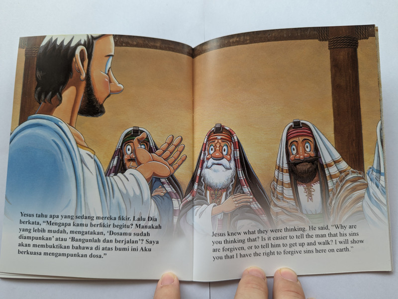 Orang Lumpuh Disembuh - A Paralyzed Man Down From The Roof / Paperback