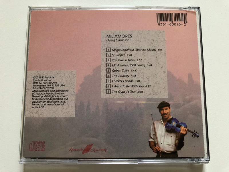 Doug Cameron – Mil Amores (Spanish Magic) / Audio CD (8361630102) 