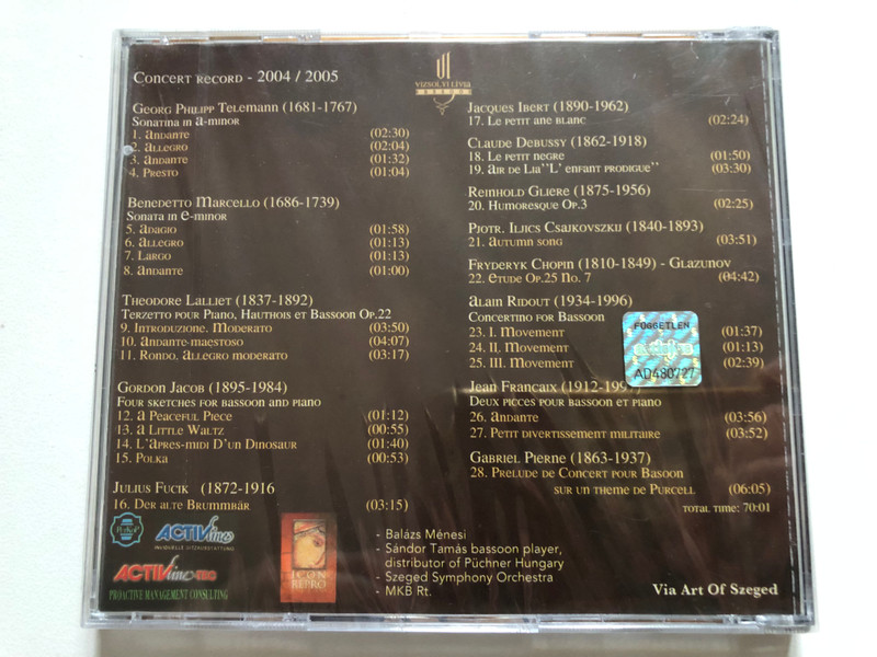 Livia – Concert Record 2004/2005 / Audio CD