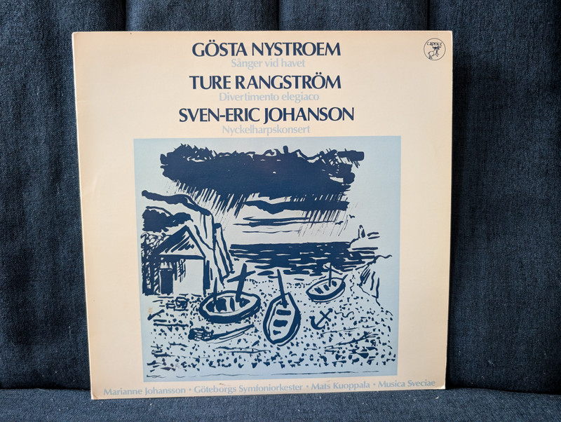 Gösta Nystroem, Ture Rangström, and Sven-Eric Johanson / Caprice CAP 1109 / LP Vinyl (CAP 1109)