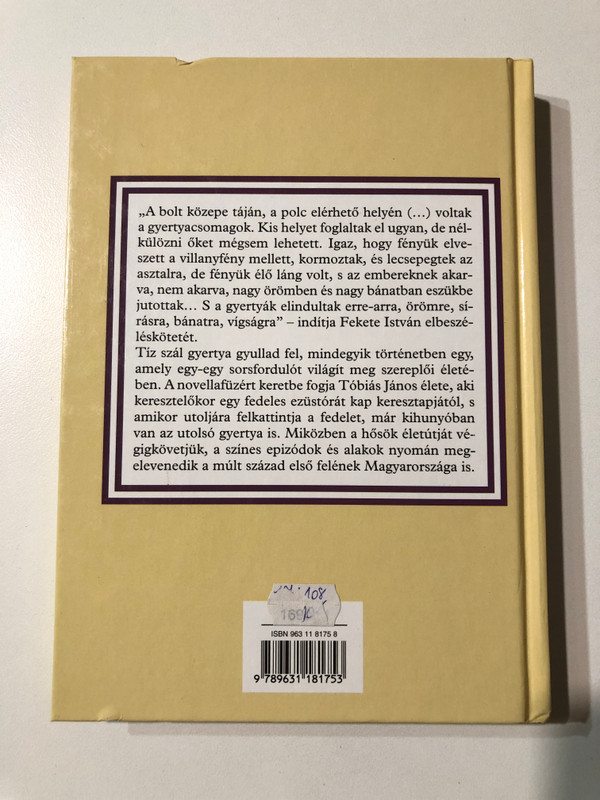 Tíz szál gyertya (Ten candles) – Fekete István (9789631181753)