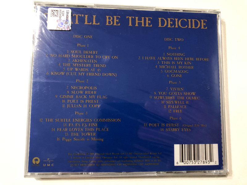 Julian Cope – Jehovahkill (Deluxe Edition) / Audio CD (600753278932)