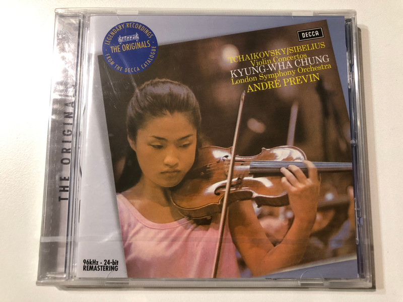 Tchaikovsky / Sibelius · Kyung-Wha Chung · London Symphony Orchestra · André Previn – Violin Concertos / Audio CD (028947577348)