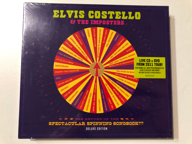 Elvis Costello & The Imposters – The Return Of The Spectacular Spinning Songbook  Audio CD (602527919621)