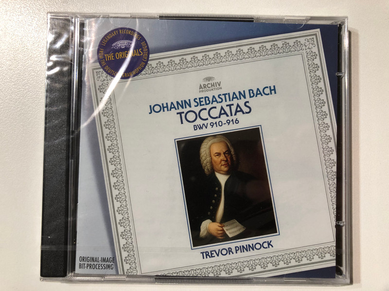 Johann Sebastian Bach, Trevor Pinnock – Toccatas BWV 910–916 / Audio CD (028947919155)