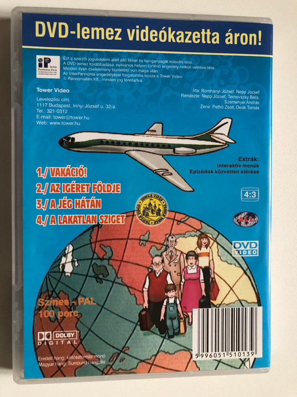Vakáción a Mézga Család 1. (DVD) (5996051510139)