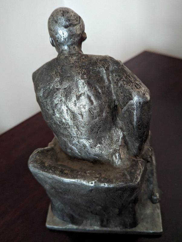 Rare Soviet Propaganda Statue: "Lenin in Smolny" (LenininSmolnyStatue)