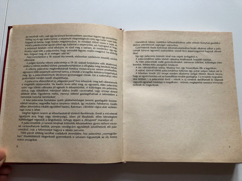 Palacsinták Könyve (The Book of Pancakes) by authors Csizmadia László, Párkányi Lászlóné, Poós Lászlóné, and Thurnay Béláné (9634227937)