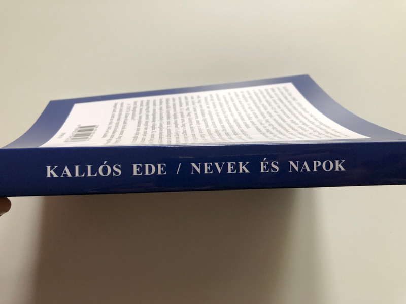 Nevek és napok (Names and days) by Kallós Ede (9789634093268)