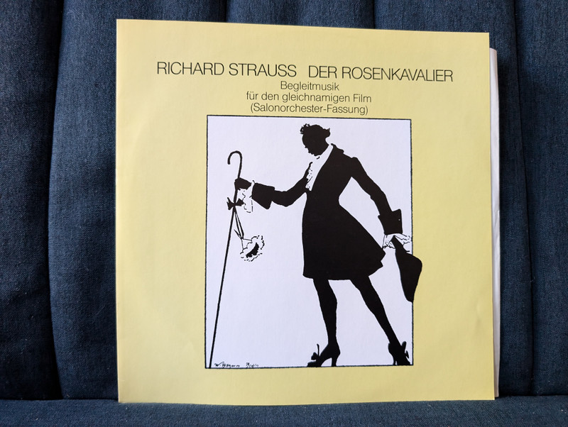 Richard Strauss - Der Rosenkavalier: Begleitmusik für den gleichnamigen Film (Salonorchester-Fassung) / LP (10 151 1999043)