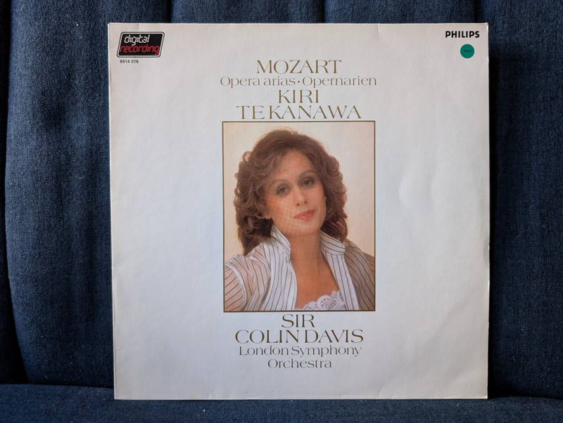 Mozart: Opera Arias – Kiri Te Kanawa with the London Symphony Orchestra / LP (6514 319) 