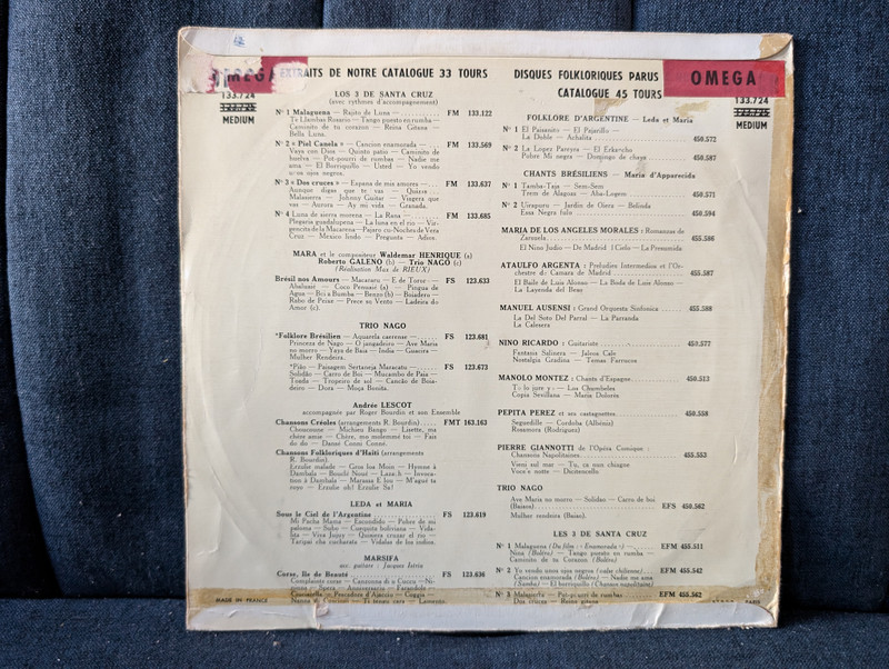 A Journey Through Folk and Classical Music / LP (133.724) 