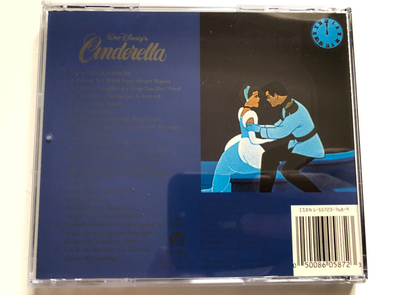 Cinderella Original Cast – Cinderella Original Motion Picture Soundtrack / Audio CD (050086058723)