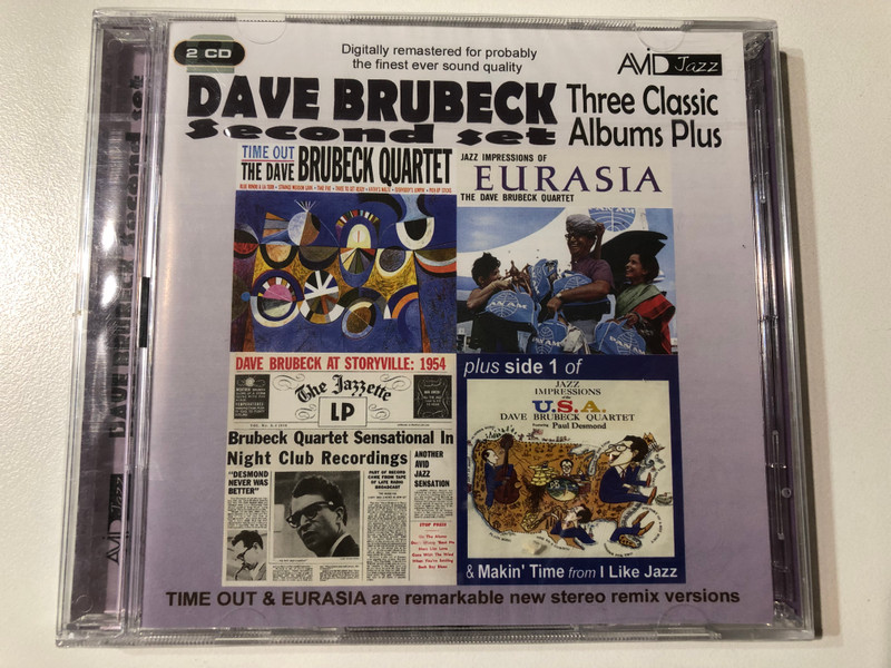 Dave Brubeck – Three Classic Albums Plus - Second Set / Audio CD (5022810199823)