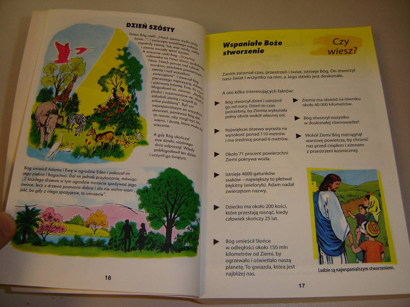Polish Edition of The Picture Bible / Biblia w Komiksie / Bible Comic for Children 
