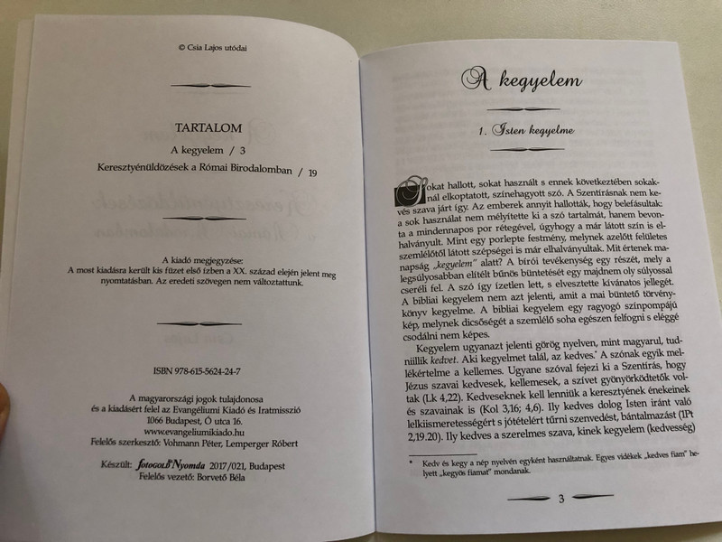 A kegyelem – Keresztyénüldözések a Római Birodalomban / Grace – Christian Persecutions in the Roman Empire (9786155624247)