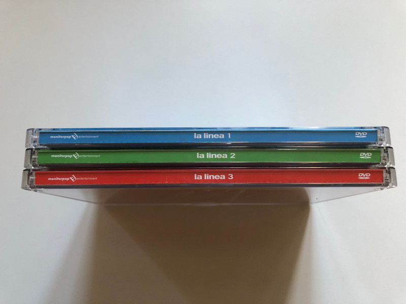 La Linea 1-2-3 – Created and Directed by Osvaldo Cavandoli Complete 3 DVD