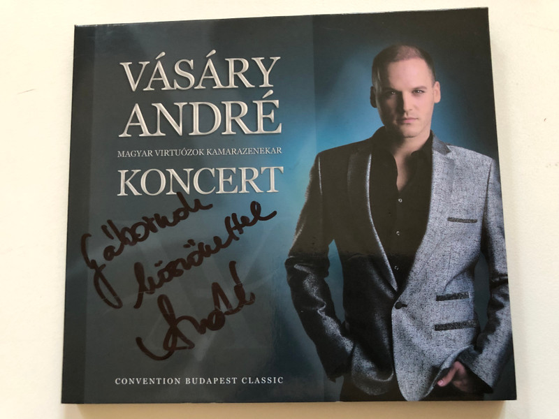 Vásáry André – Magyar Virtuózok Kamarazenekar Koncert (Convention Budapest Classic) | Live CD Recording (5999517270417)