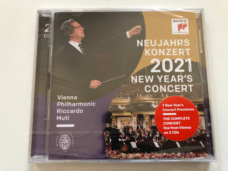 NEUJAHRS KONZERT 2021 NEW YEAR'S CONCERT | Live Concert Recording (2-CD Set) (194398401621)