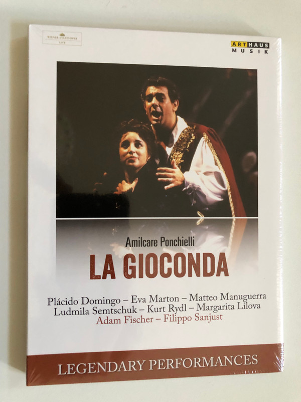 La Gioconda – Live from the Wiener Staatsoper 1986 (DVD Video) (807280908893)