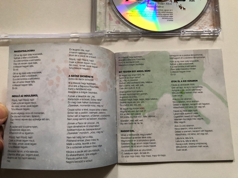 Túl a Maszat-Hegyen (Beyond the Misty Mountain) – A Musical Adventure (Audio CD) (602527594699)