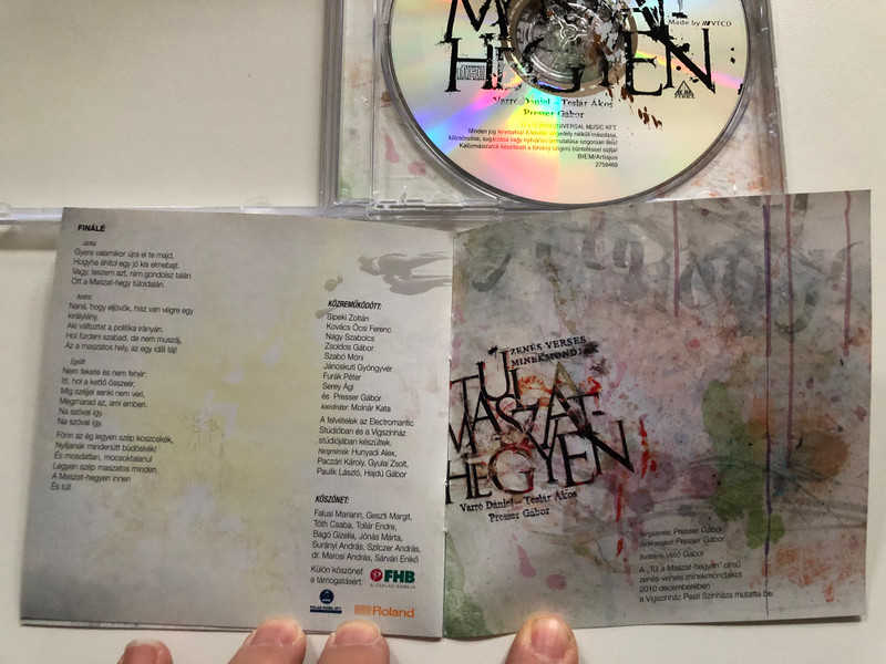 Túl a Maszat-Hegyen (Beyond the Misty Mountain) – A Musical Adventure (Audio CD) (602527594699)