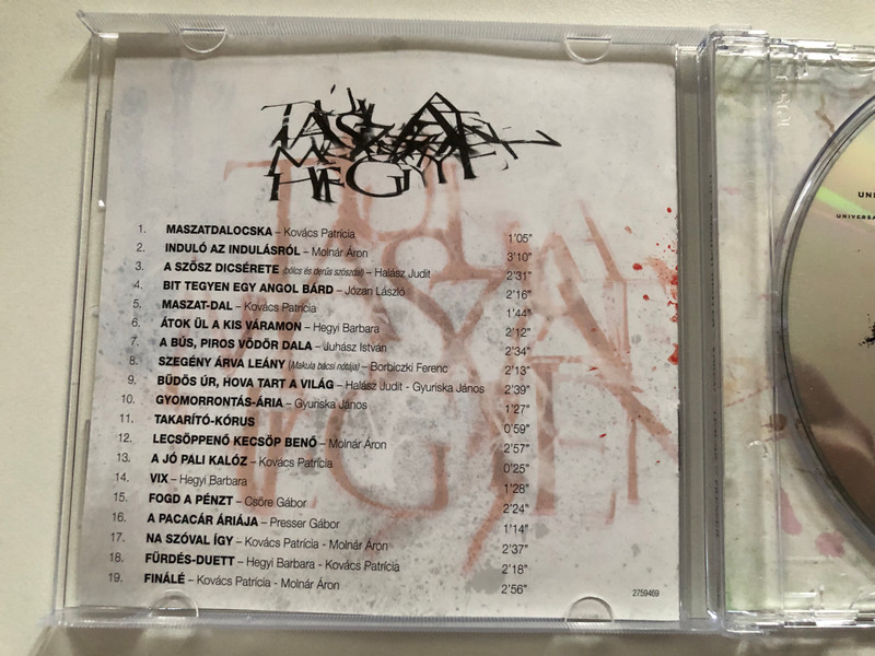 Túl a Maszat-Hegyen (Beyond the Misty Mountain) – A Musical Adventure (Audio CD) (602527594699)