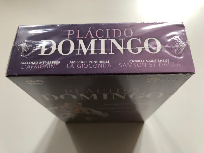 Plácido Domingo – Live Operatic Masterworks (4 DVD Set) (807280751192)