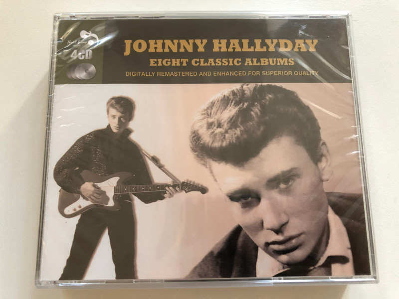 Johnny Hallyday: Eight Classic Albums – Digitally Remastered Collection (4 CD Set) (5036408141729)