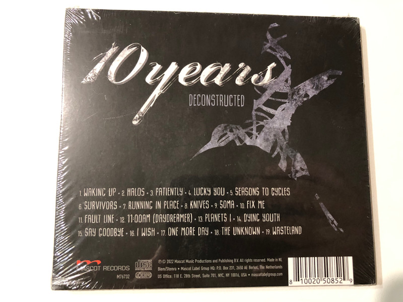 10 Years DECONSTRUCTED: A Sonic Evolution (Music CD) (810020508529)