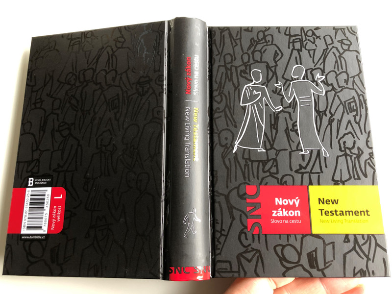 Czech-English Bilingual New Testament / Nový Zákon – New Testament / Slovo na cestu – New Living Translation NLT / Česká biblicka společnost 2016 (9788075450258)
