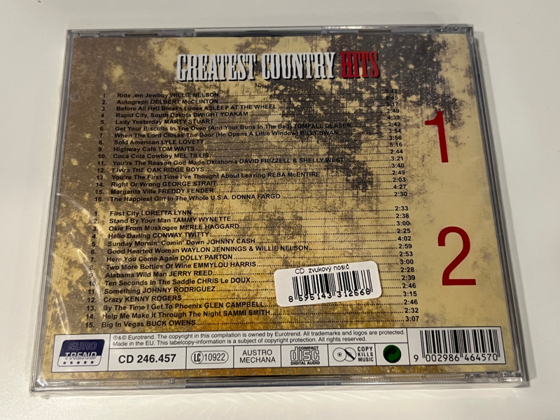 Hits Greatest Country – The Ultimate Country Collection (Audio CD) (9002986464570)