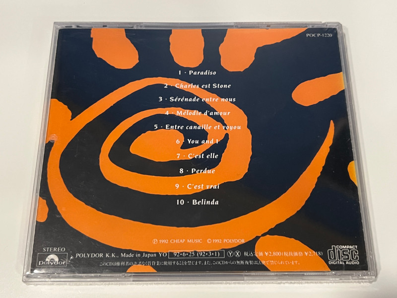 Fabian – Paradiso: A Bossa Nova Jazz Journey (CD Album) (POCP-2327)