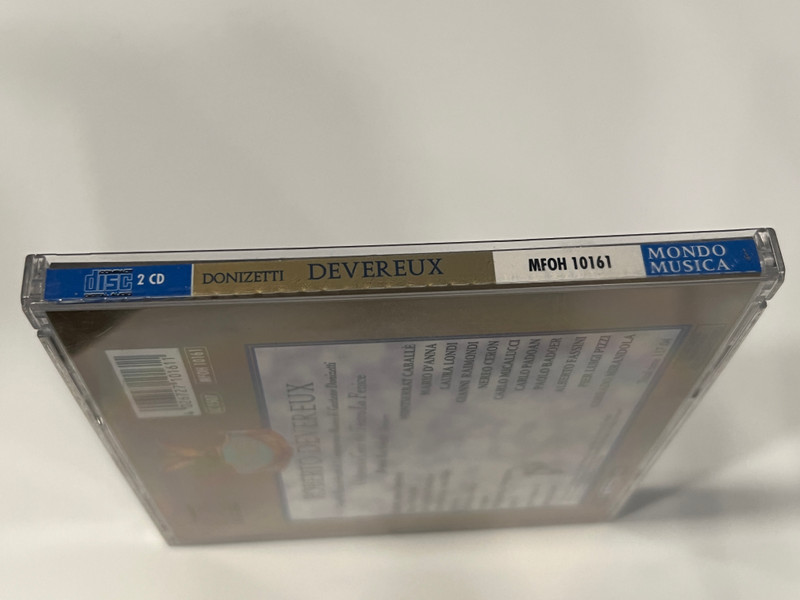 Roberto Devereux – Tragedia Lirica in Tre Atti (Audio CD) (4026727101611)