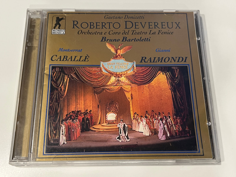 Roberto Devereux – Tragedia Lirica in Tre Atti (Audio CD) (4026727101611)